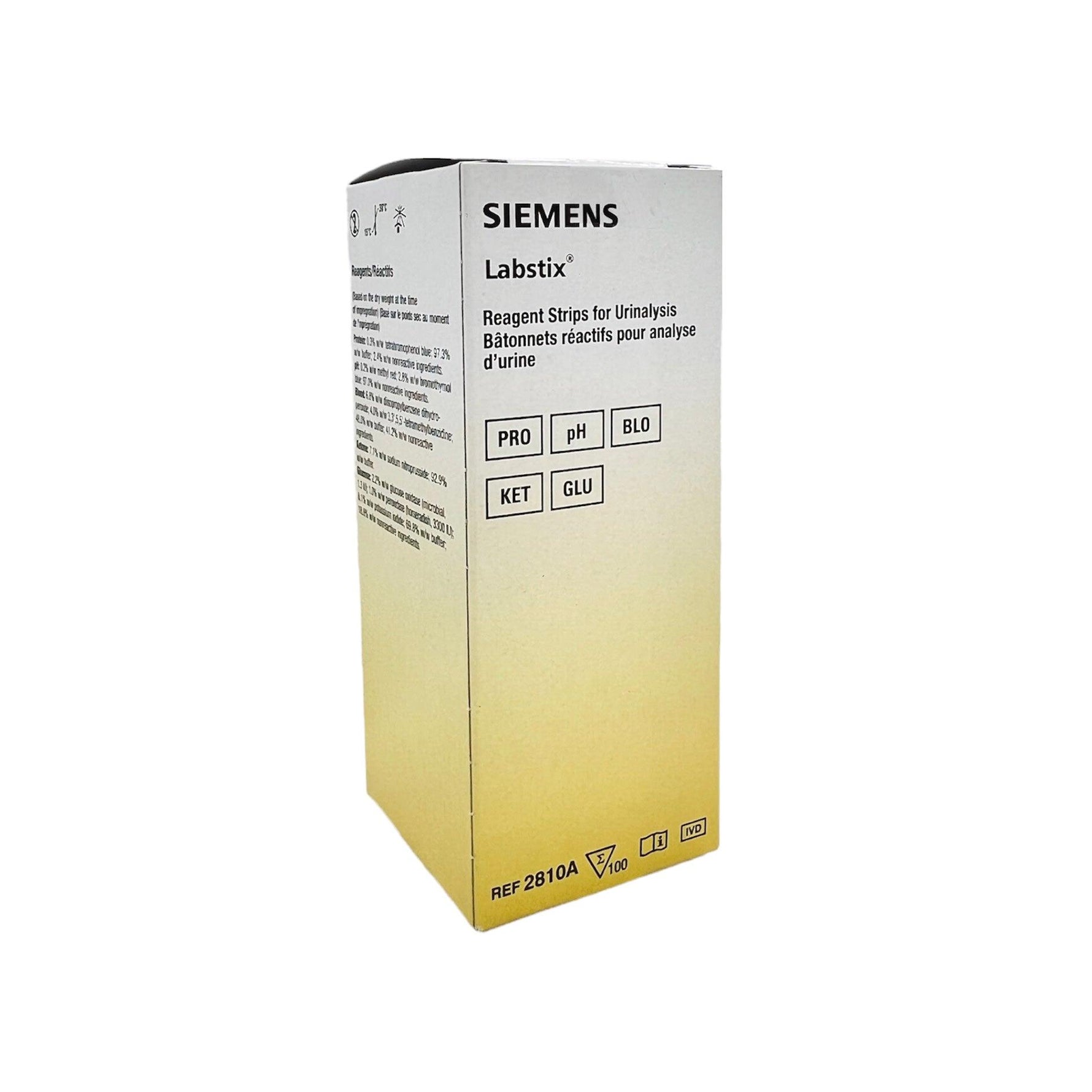 Siemens Labstix Urine Strips Tests 100/Box