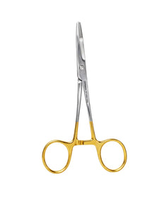 Mayo Needle Holder German Steel TC Tip Gold-Plated Handle 5.5"