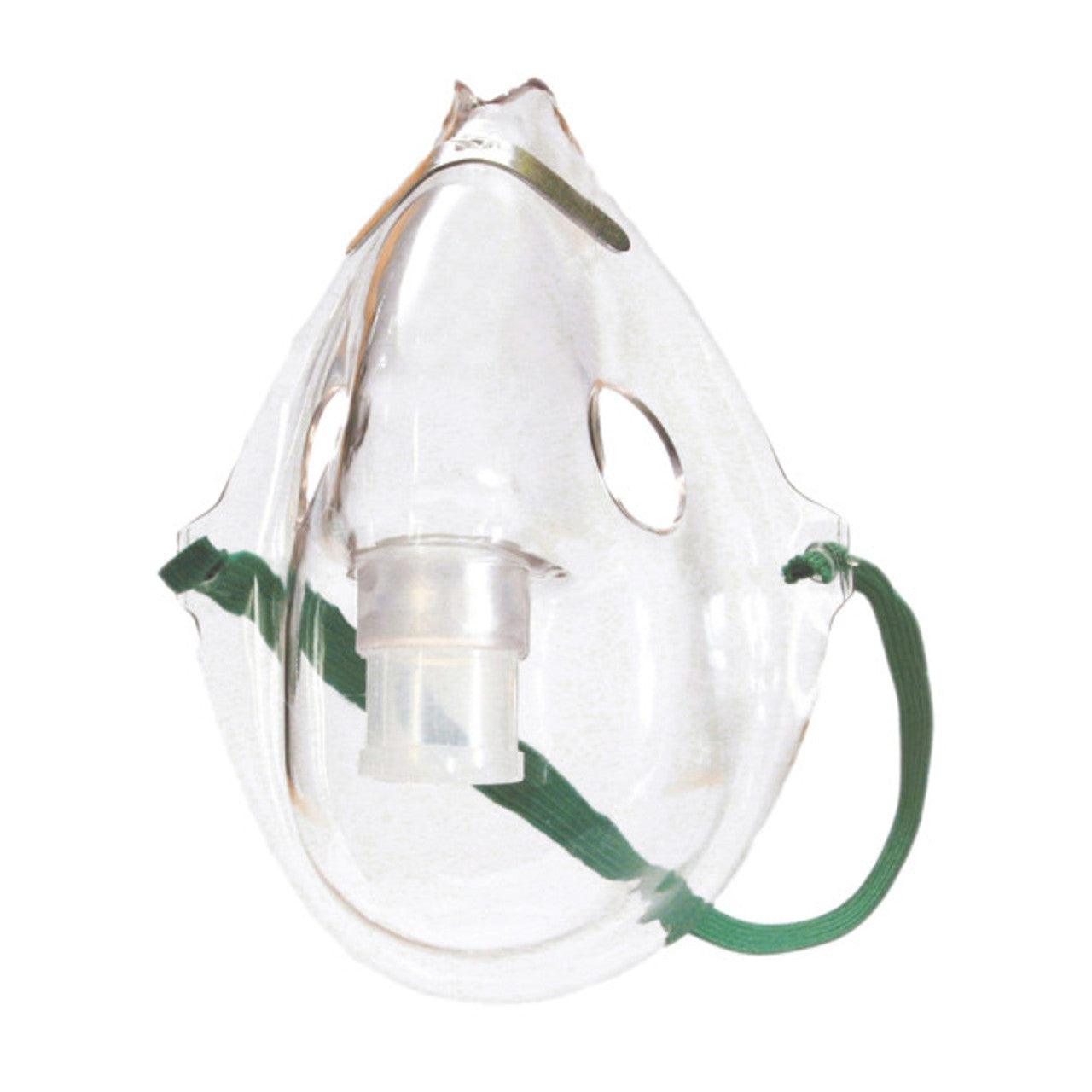 Adult Nebulizer Mask Elongated Style | Adjustable Head Strap