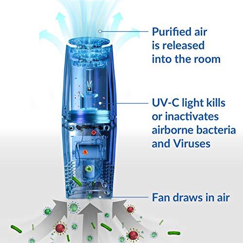 AP-UVC - Portable Air Purifier with FREE Extra UVC Bulb