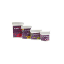 Assorted containers of dental prophylaxis paste with fluoride for oral care