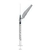 1mL | 27G x 1/2" | Covidien Monoject Syringe with Hypodermic Safety Needle | 50/box | 11812705