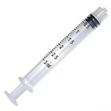 3mL | Sol-M Luer Lock Syringe without needle | 100/box | P180003