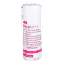 3M Medipore H soft cloth surgical tape roll, white, hypoallergenic medical supply