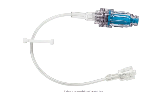 maxzero™-extension-set-pressure-rated-minibore-1-maxzero™-needle-free-connectors-slide-clamps-spin-male-luer-lock