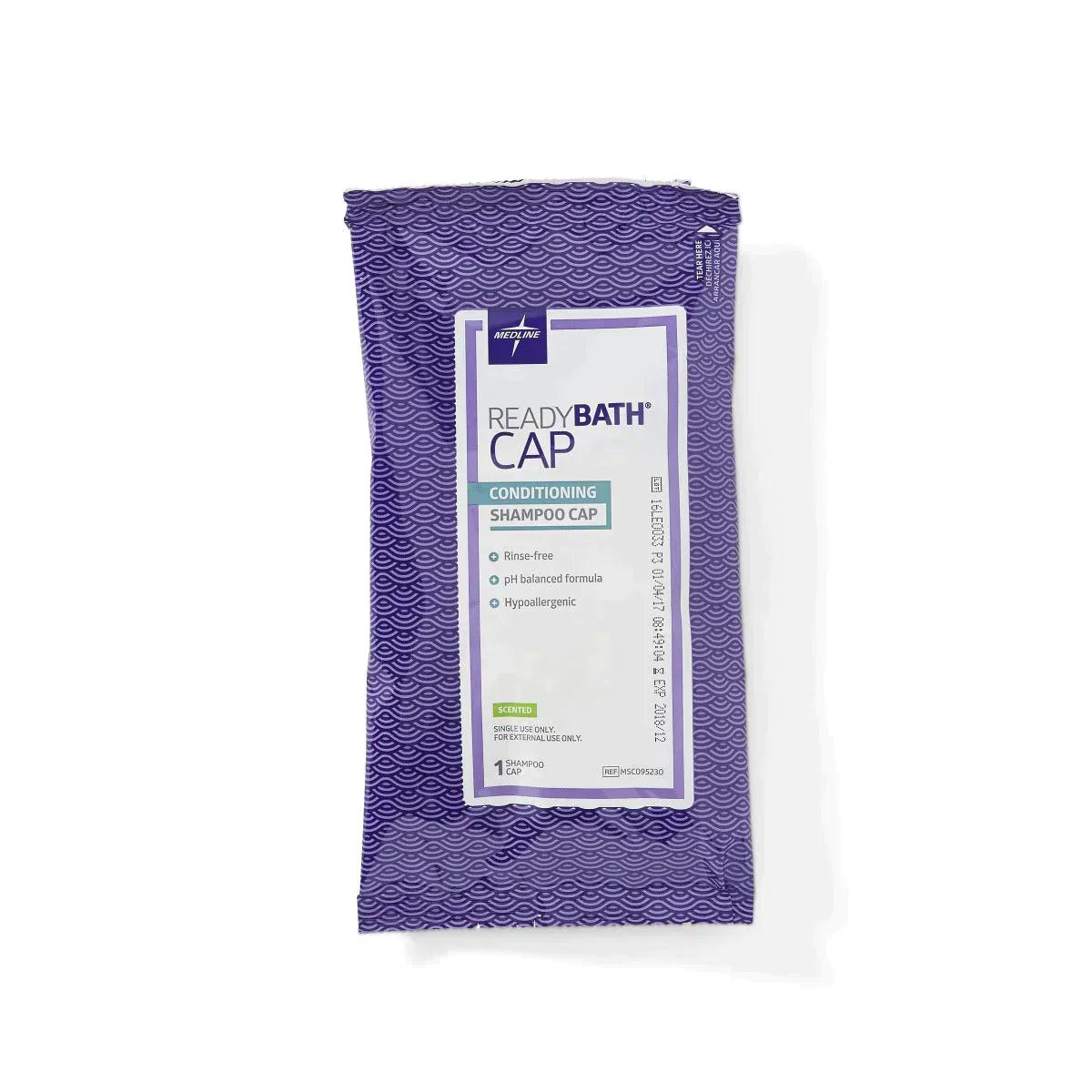 Ready Bath Rinse-Free Shampoo and Conditioning Caps - Scented