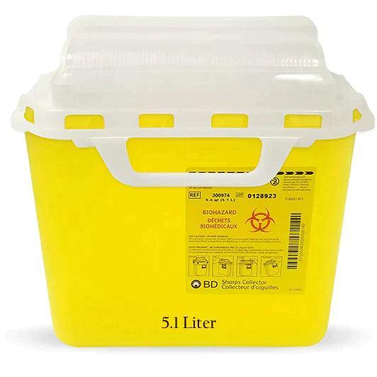 BD Sharps Collector Nestable 5.1 Liter