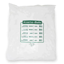 Bulk package of Kosma cotton balls, medical supplies, sterile personal care product