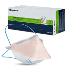 Halyard Fluidshield N95 particulate filter respirator and surgical mask with box