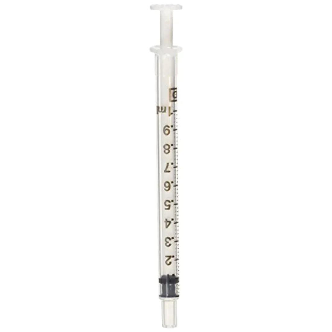 BD 10mL Oral Syringe, Tip Cap , clear (100 pcs)