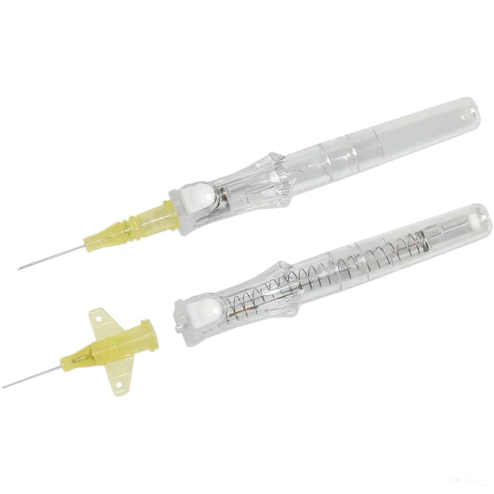 BD 381812 Insyte Autoguard Shielded IV Catheter 24G x 0.75", yellow