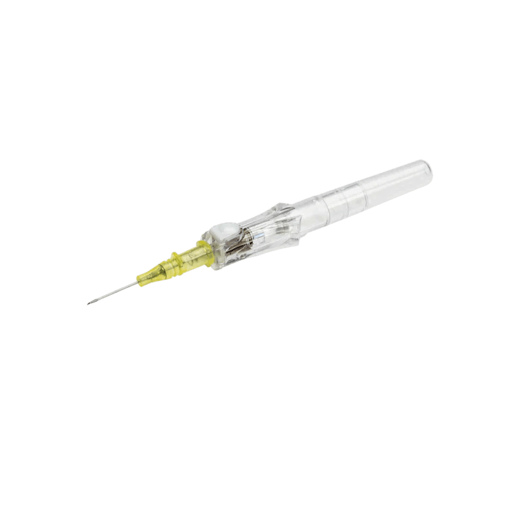 BD Insyte Autoguard Safety IV Catheter Non-Winged 24G x 3/4" Yellow