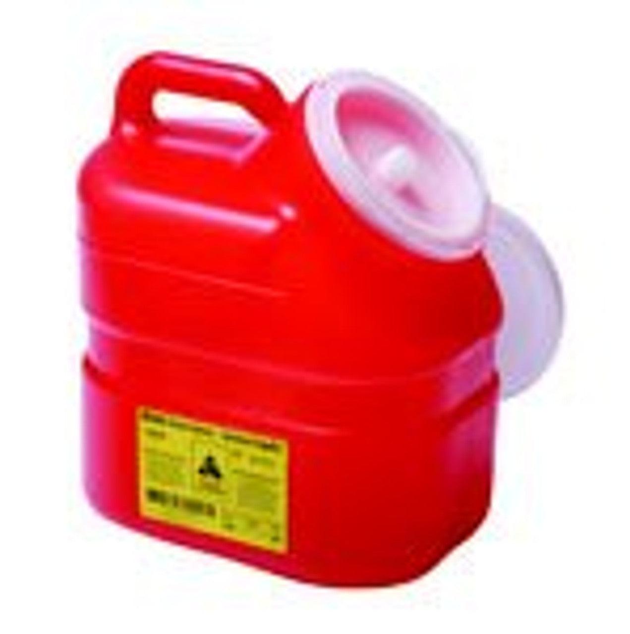 BD300162 Sharp Collector Chemotherapy Red - 10.3 Liter