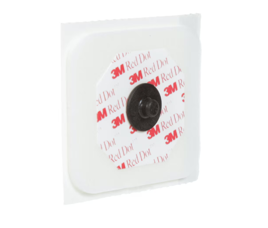 3M Red Dot Monitoring Electrode with Foam Tape and Sticky Gel | 50/Pack | 2570  