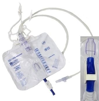 Belpro Medical - Urinary Drainage Bag 2000ml with anti-splash clip