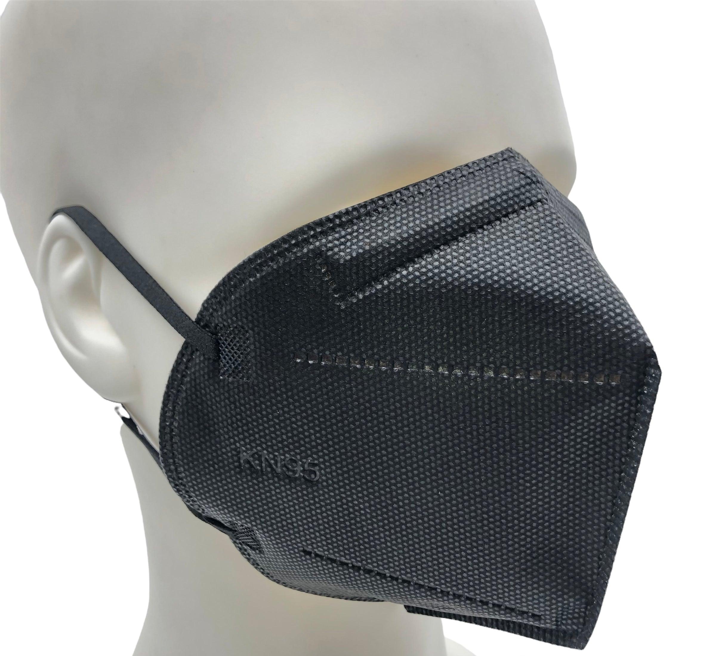 Black KN95 Protective Face Mask