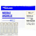 19G x 1" Terumo Hypodermic Needle | 100/box | NN1925R