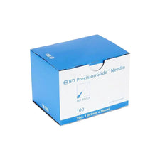 BD PrecisionGlide Needle box 25g x 1 sterile single use 100 count medical supply