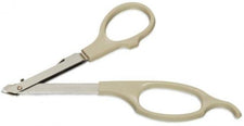 Skin Staple Remover - Metal Scissor Style Disposable Sterile - Each
