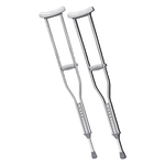 Aluminum Crutches Tall Adult 5'10" to 6'6" | 1 Pair | 10402-8