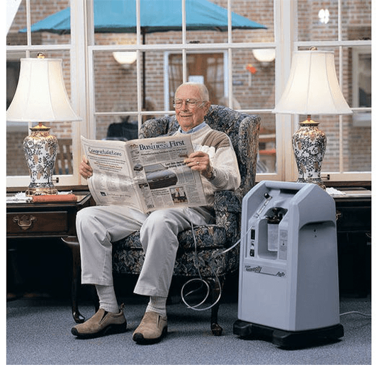 Caire Home Oxygen Concentrator ( upto 10 Liter/min) - Single Flow