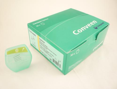 Catheter Male External Optima 25mm & 28mm Yellow Standard Box of 30