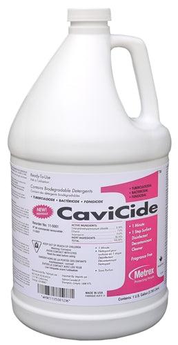CaviCide1 Surface Disinfectant Liquid (1 Minute) - 1 Gallon Size