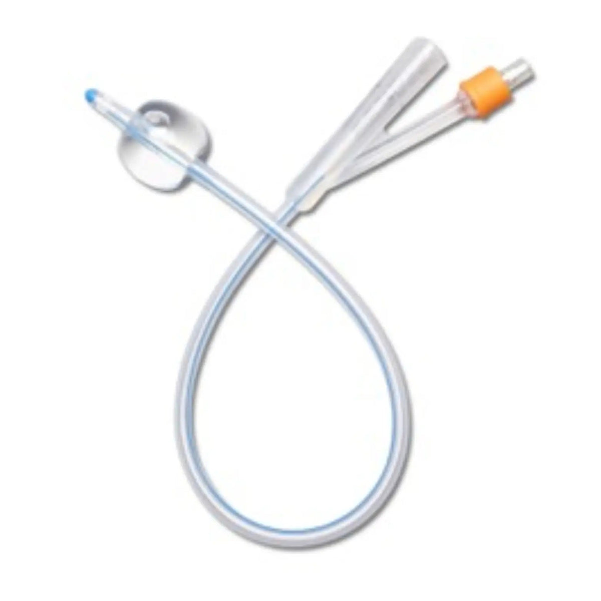 Medline SelectSilicone 2-Way Foley Catheter 100% Silicone | 10cc/mL | 12/Case