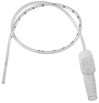 12Fr Sterile Coude Suction Catheter With Control Valve (Case of 50) 52-2012