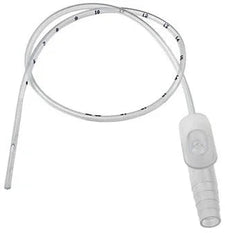 12Fr Sterile Coude Suction Catheter With Control Valve (Case of 50) 52-2012