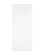 Rectangular white disposable medical bed sheet for clinics and home care