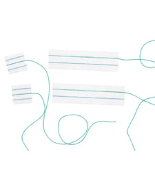 AMD-RITMED Synthetic Neurological Sponges Strung, Sterile  0.5" x 1.5", 100/Case | 85998C