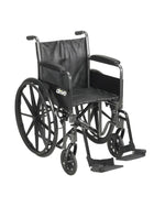 Silver Sport 2 Wheelchair 20" Swing Away Footrest & Detachable Full Arm
