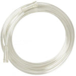 Clear crush-resistant oxygen tubing coiled, medical respiratory supply