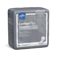 Medline ContourPlus bladder control pads moderate absorbency pack with product image