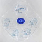 CPR Face Shield With One-Way Filtered Valve