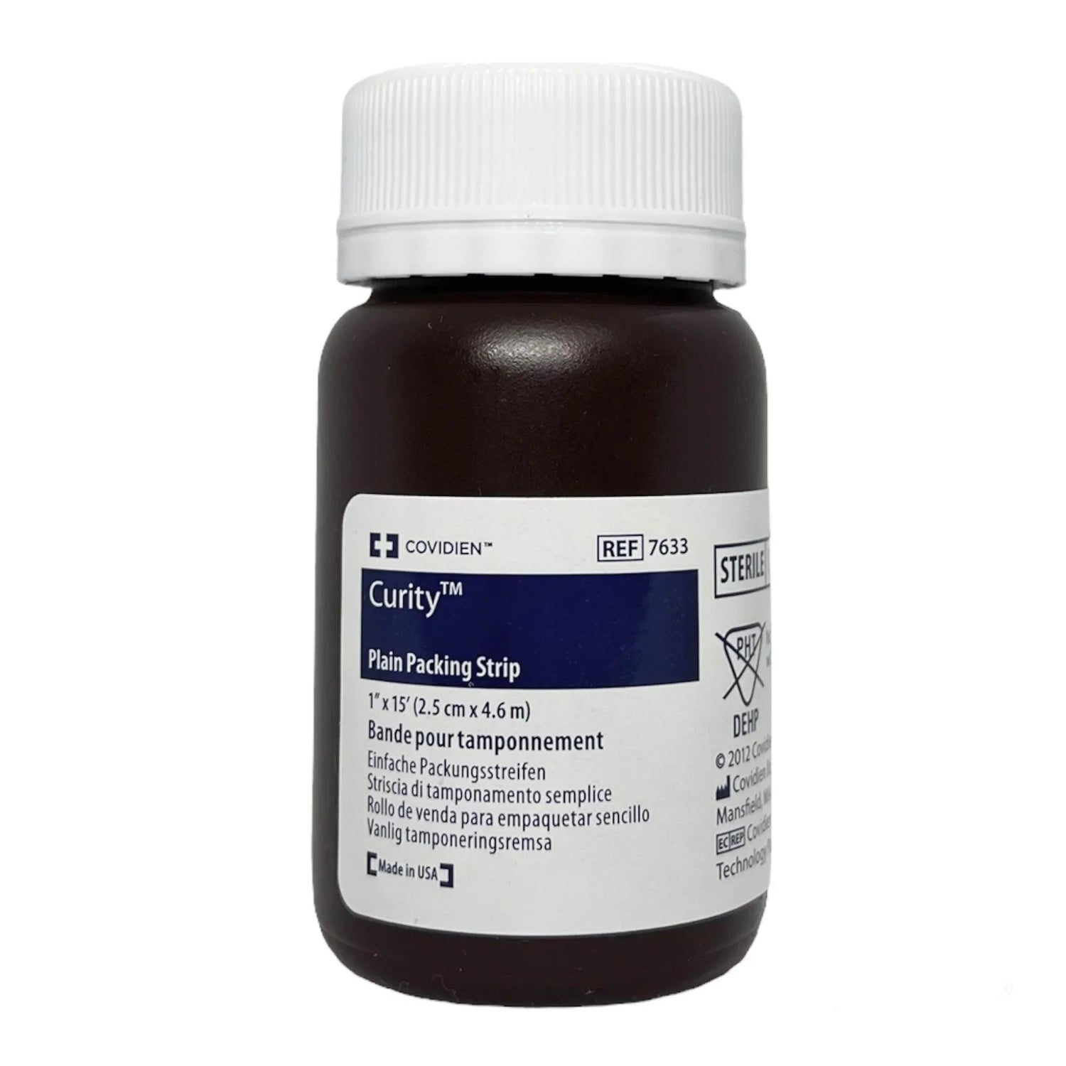 Curity Plain Packng Strip - 1" x 15'