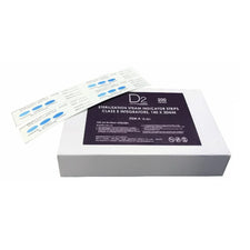 D2 sterilization steam indicator strips, Class 5, for steam sterilizer monitoring