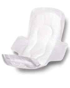 Medline Maxi Adhesive Sanitary Pad, 11" (28 cm), with Wings | NON241289