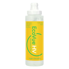 EcoVue HV high viscosity ultrasound gel bottle for medical imaging, 250ml