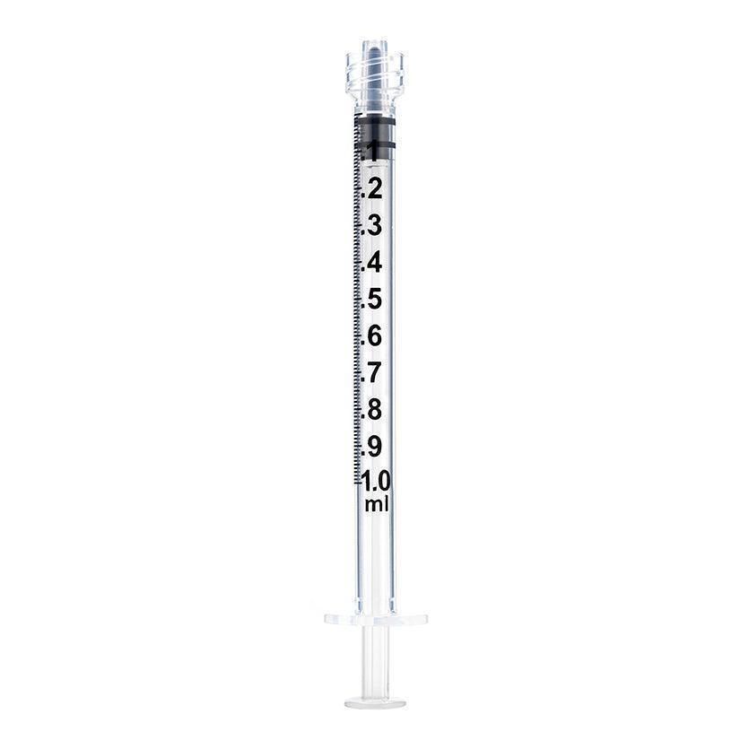1mL | Sol-M Luer Lock Syringe LDS without needle | 100/box | P180001PP