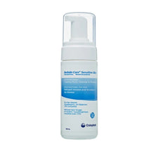 Coloplast Bedside-Care Sensitive Skin foaming body cleanser and shampoo bottle