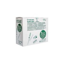 Terumo Surflash IV catheter 18G 2.5 inch sterile medical box, 50 units