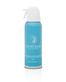 Cool Renewal spray bottle for medical, esthetic, and home care use on white background