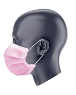 Dentx Kids Face Mask ASTM Level 3 - Pink for (4-12 yrs)