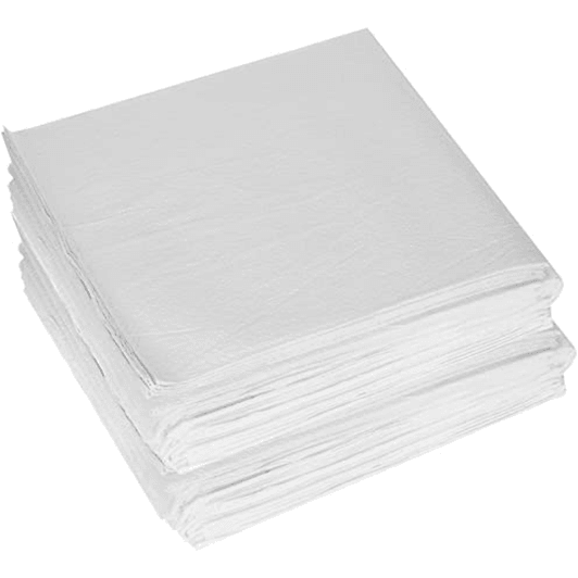 Disposable Bed Sheet 3ply Tissue White - 40"x48"