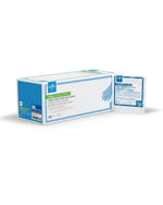 Medline Sterile Powder-Free Nitrile Exam Glove, Extended Cuff, 12" (30.5 cm), Blue, Medium | MDS198415