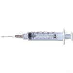 5mL | 21G x 1" BD Luer-Lok Syringe with PrecisionGlide Needle | 100/Box | 309632