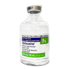 Xylocaine 1% lidocaine hydrochloride injection USP multidose vial 500mg 50mL