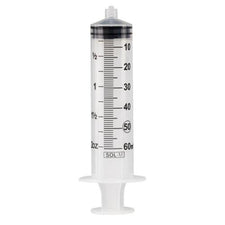 60mL | Sol-M Luer Lock Syringe without needle | 30/box | P180060